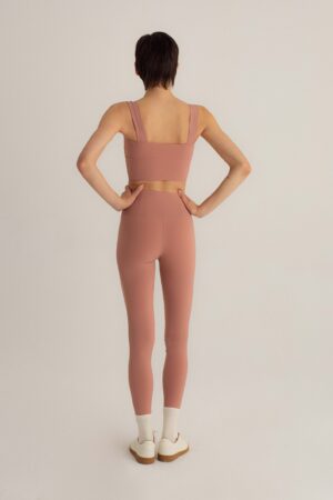 Sustainable Style Pink ECONYL? Crop Top for Yoga, Workouts, and Everyday Wear