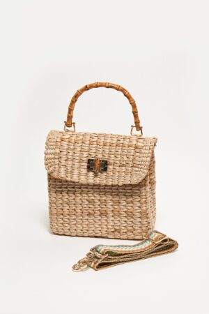 St. Ibiza Mini Straw Bag Handcrafted Woven Summer Essential for Women