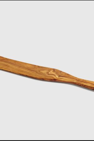 Olive Wood Spurtle The Ultimate Kitchen Tool for Stirring, Mixing, and Spreading