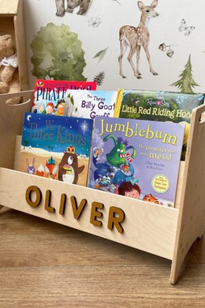 Personalized Montessori Bookshelf Empowering Young Readers with Custom Learning Spaces