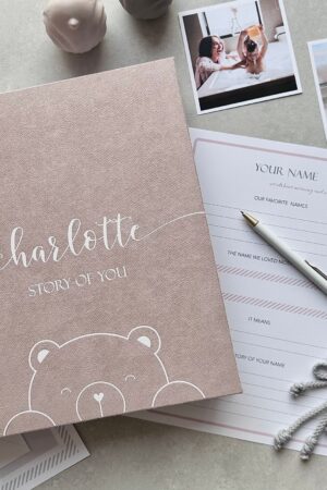 Capture Baby's Precious Moments Personalized Milestone Book for Modern Memories