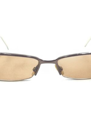 Gucci GG 4229 6M9 Brown Blue Half-Rim Eyeglasses Frames Elevate Your Style with Italian Craftsmanship