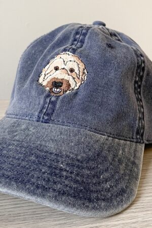 Personalized Pet Hat Embroidered with Your Furry Friend's Photo