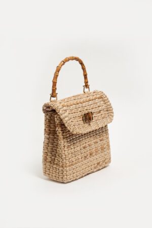 St. Ibiza Mini Straw Bag Handcrafted Woven Summer Essential for Women