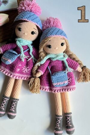 Enchanting Handmade Crochet Doll A Cherished Gift for Little Dreamers