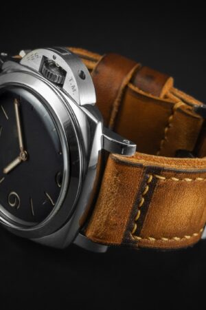 MH01 HERCULES The Pinnacle of Comfort and Style - Handcrafted, Triple-Fold, Full-Grain Leather Watch Strap