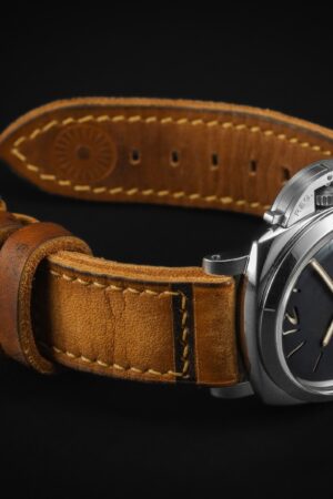 MH01 HERCULES The Pinnacle of Comfort and Style - Handcrafted, Triple-Fold, Full-Grain Leather Watch Strap