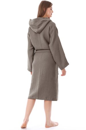 Organic Muslin Robe Cozy, Chic, and Sustainable Comfort