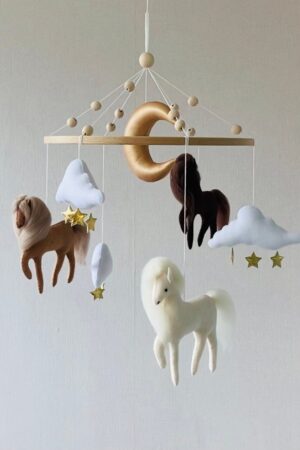 Celestial Dreams Neutral Nursery Mobile for Sweet Slumbers