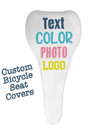 Personalized Bike Seat Covers Design Your Own Cycling Seat with Photos, Text, or Logos