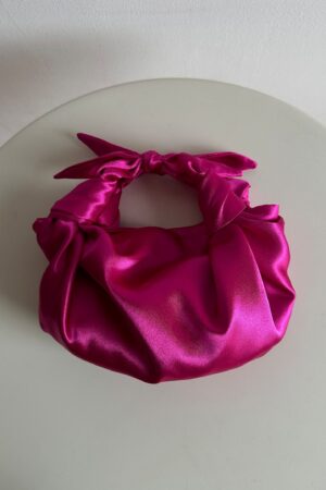 Knotted Satin Evening Bag A Symphony of Colors for Every Occasion