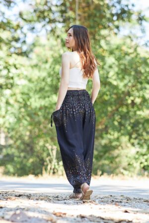 Flowy Boho Harem Pants Embrace Bohemian Style and Comfort