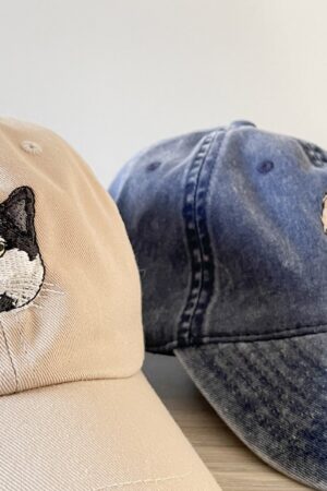 Personalized Pet Hat Embroidered with Your Furry Friend's Photo