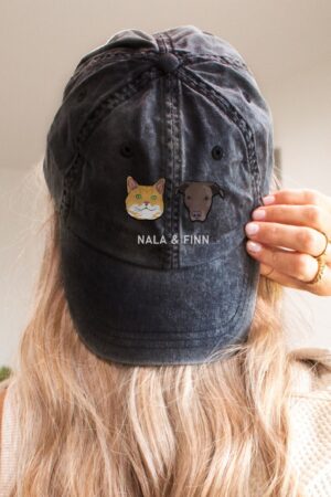 Personalized Pet Hat Embroidered with Your Furry Friend's Photo