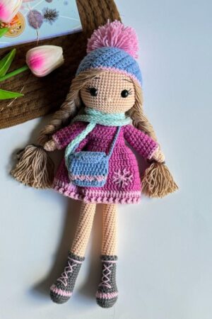 Enchanting Handmade Crochet Doll A Cherished Gift for Little Dreamers