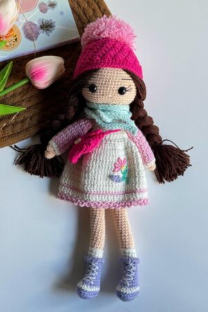 Enchanting Handmade Crochet Doll A Cherished Gift for Little Dreamers