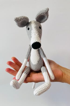 Whimsical Greyhound Plush A Loyal Companion for Dog Lovers