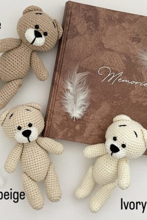 Adorable Handmade Crochet Teddy Bear A Perfect Gift for Loved Ones