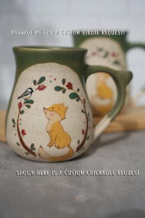 Enchanting Fox Mug A Ceramic Masterpiece with a Whimsical Touch