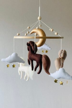 Celestial Dreams Neutral Nursery Mobile for Sweet Slumbers