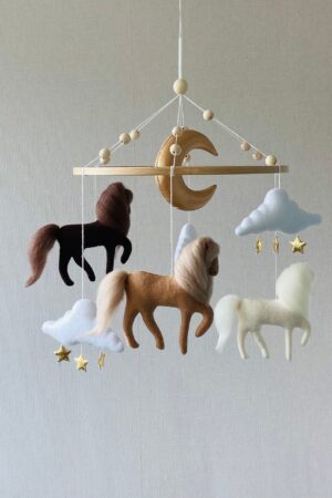 Celestial Dreams Neutral Nursery Mobile for Sweet Slumbers