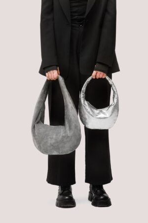 Shimmering Silver Hobo The Perfect Evening Clutch for a Night Out