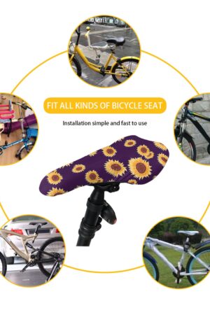 Personalized Bike Seat Covers Design Your Own Cycling Seat with Photos, Text, or Logos