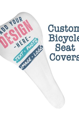 Personalized Bike Seat Covers Design Your Own Cycling Seat with Photos, Text, or Logos