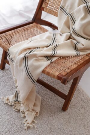 Luxurious Turkish Cotton Bedspread Indulge in Organic Comfort and Boho Charm