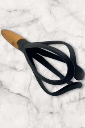 Personalized Engraved Bamboo Kitchen Whisk Elevate Your Culinary Creations