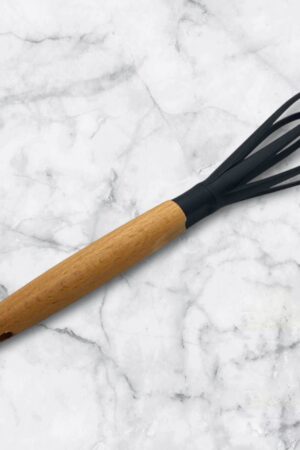 Personalized Engraved Bamboo Kitchen Whisk Elevate Your Culinary Creations