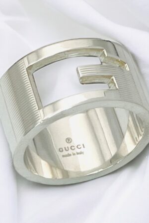 Exquisite Gucci Ring Adorn Your Finger with the Iconic Cut-Out G Logo