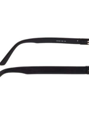 Gucci GG 1634 29A Polished Black Rectangular Eyeglasses, 55[]15 140, Made in Italy