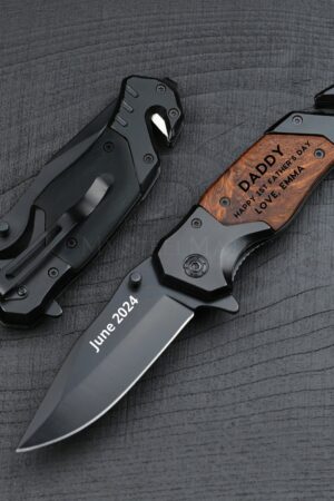 Personalized Pocket Knife The Perfect Father's Day Gift for Dad, Grandpa, or Boyfriend