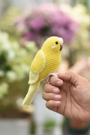 Adorable Budgie Bird Crochet Amigurumi A Handmade Gift for Bird Enthusiasts