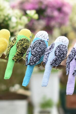 Adorable Budgie Bird Crochet Amigurumi A Handmade Gift for Bird Enthusiasts