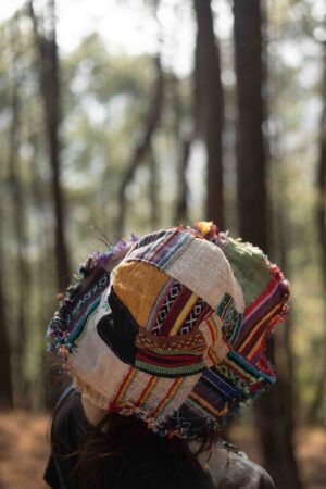 Breezy Summer Sanctuary Handcrafted Hemp Hat with Expansive Brim