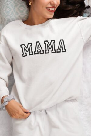 Cozy Fall Essentials Mama Sweatshirt, the Interesting  Item for Stylish Moms