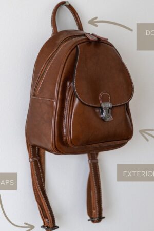 Genuine Leather Mini Backpack Purse Your Perfect Travel Companion for Summer Adventures