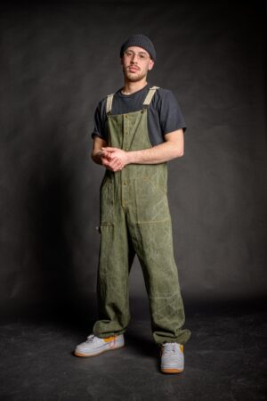 Brooklyn Street Style Unisex Heavy Duty Salopette Overalls for Urban Workwear and Streetwear