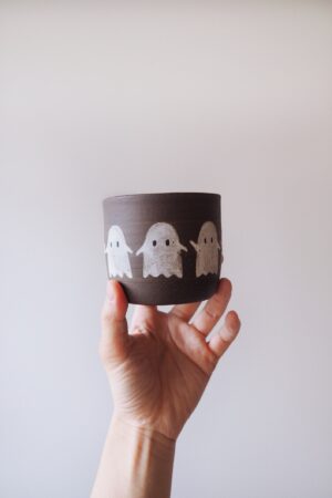 Hauntingly Festive Pre-Order Your Ghost Parade Ceramic Mug for a Spooktacular December