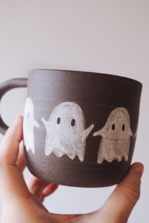 Hauntingly Festive Pre-Order Your Ghost Parade Ceramic Mug for a Spooktacular December