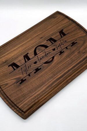 Personalized Mother's Day Cutting Board A Cherished Keepsake for Mom