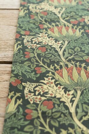 Customizable Cotton Tablecloth Scottish Thistle by William Morris, Perfect for Mother's Day