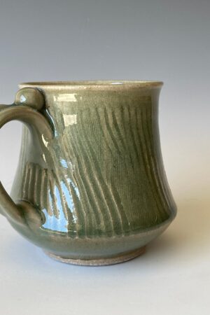 Artisan-Crafted Textured Ceramic Coffee Mug CMMC4CLD8 - Elevate Your Coffee Ritual