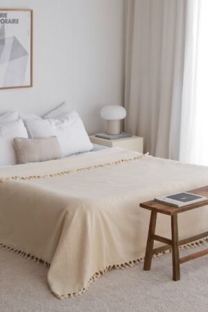 Oversized King Cotton Bedspread Cozy Comfort for Your Restful Nights