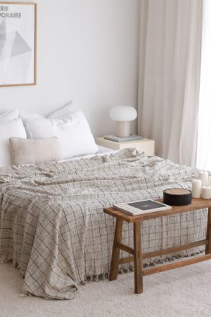 Oversized King Cotton Bedspread Cozy Comfort for Your Restful Nights