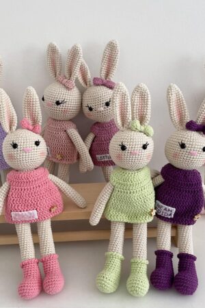 Adorable Crochet Bunny Plush A Cherished Gift for Little Ones