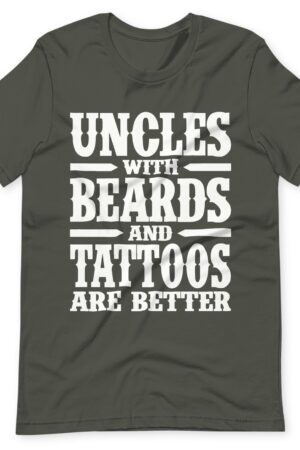 Uncles with Beards and Tattoos The Perfect Gift for the Coolest Uncles