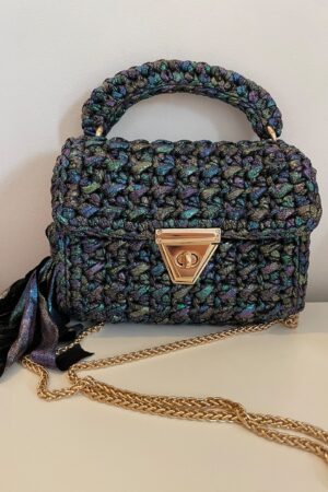 Captivating Blue Crochet Bag A Woven Masterpiece for Every Occasion